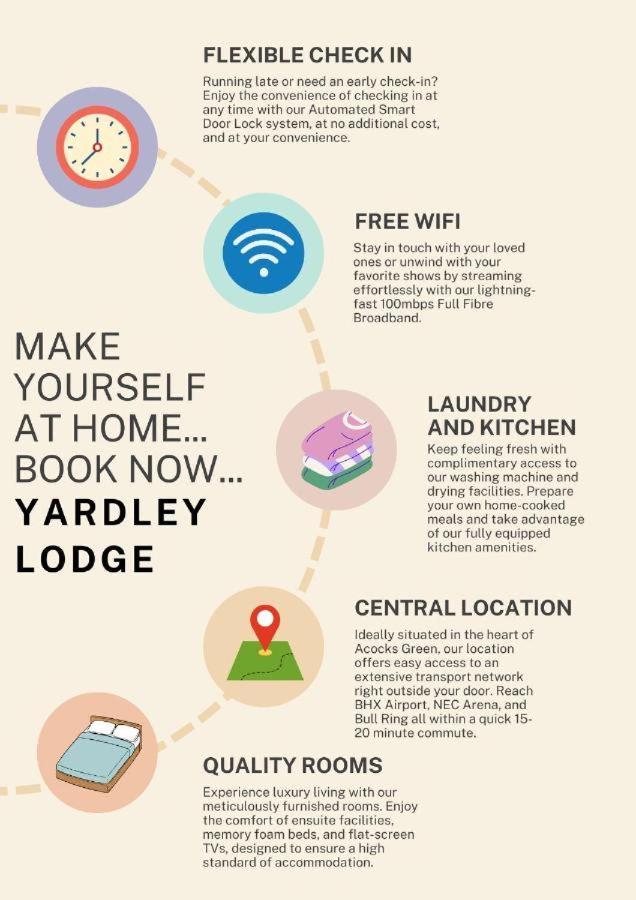 Yardley Lodge 伯明翰 外观 照片